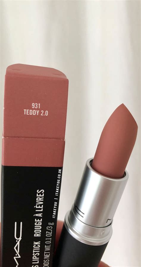 Teddy 2.0 mac lipstick